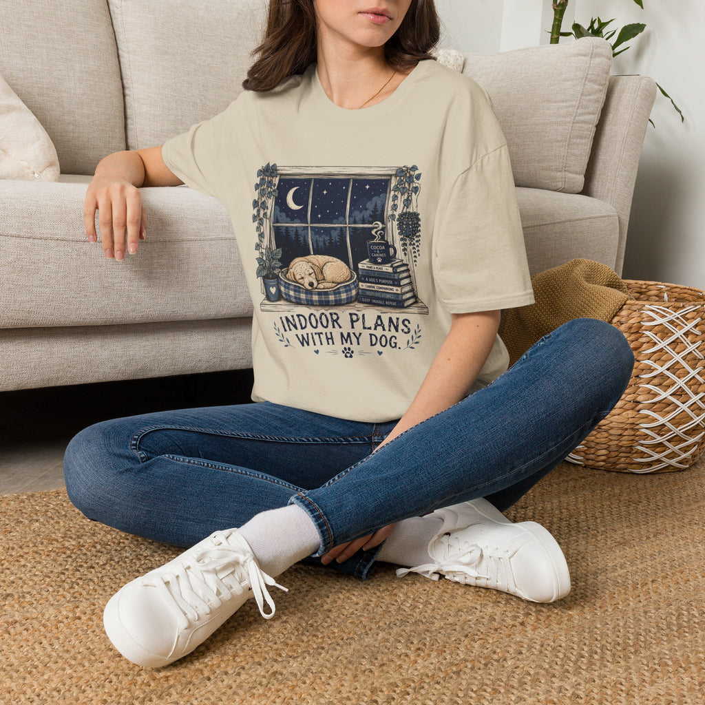 Indoor Plans With My Dog T-Shirt