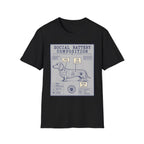 Social Battery Composition T-Shirt