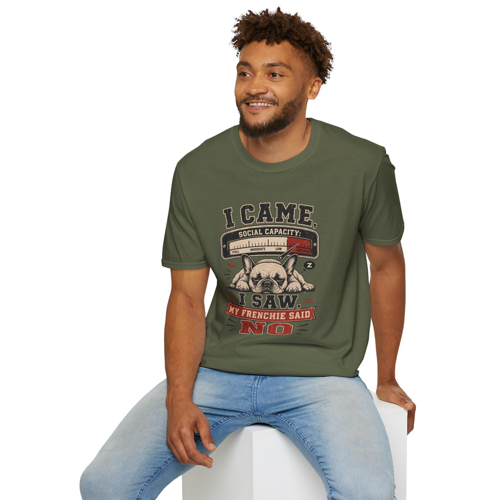 I Came I Saw Frenchie T-Shirt