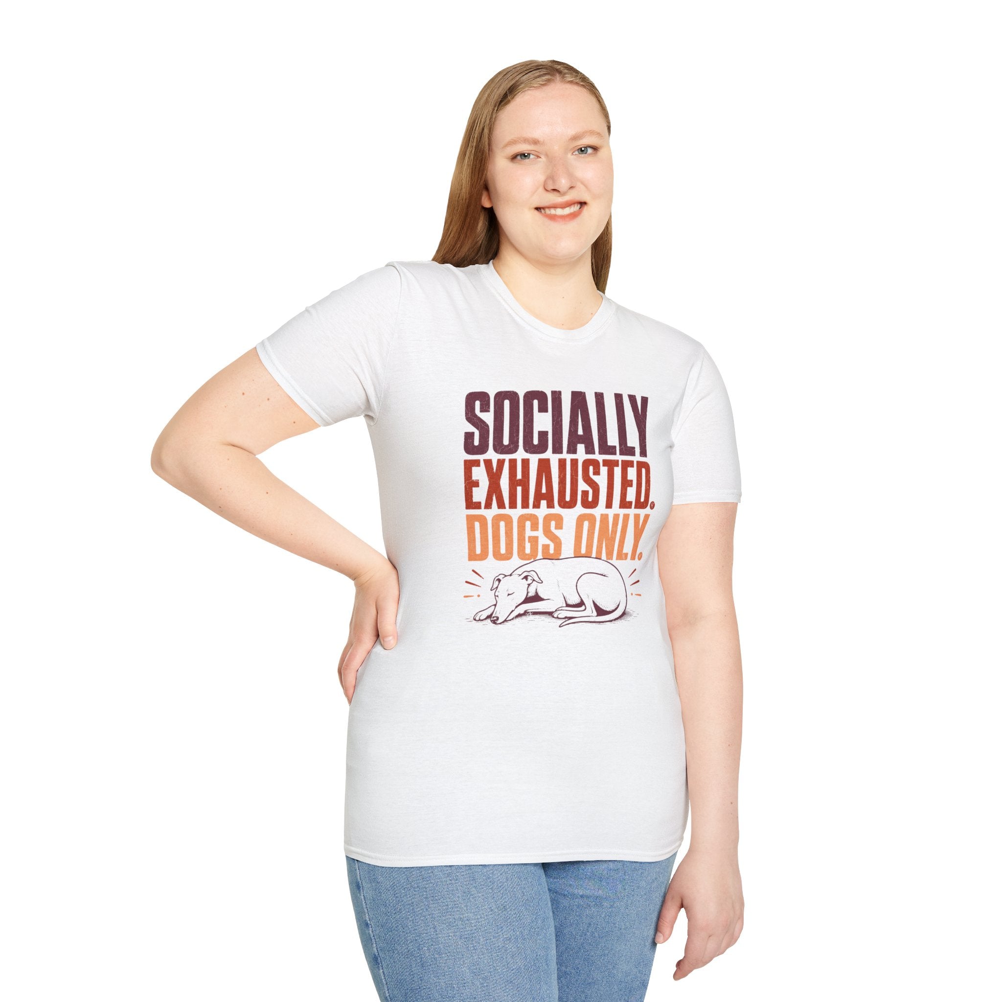 Socially Exhausted T-shirt