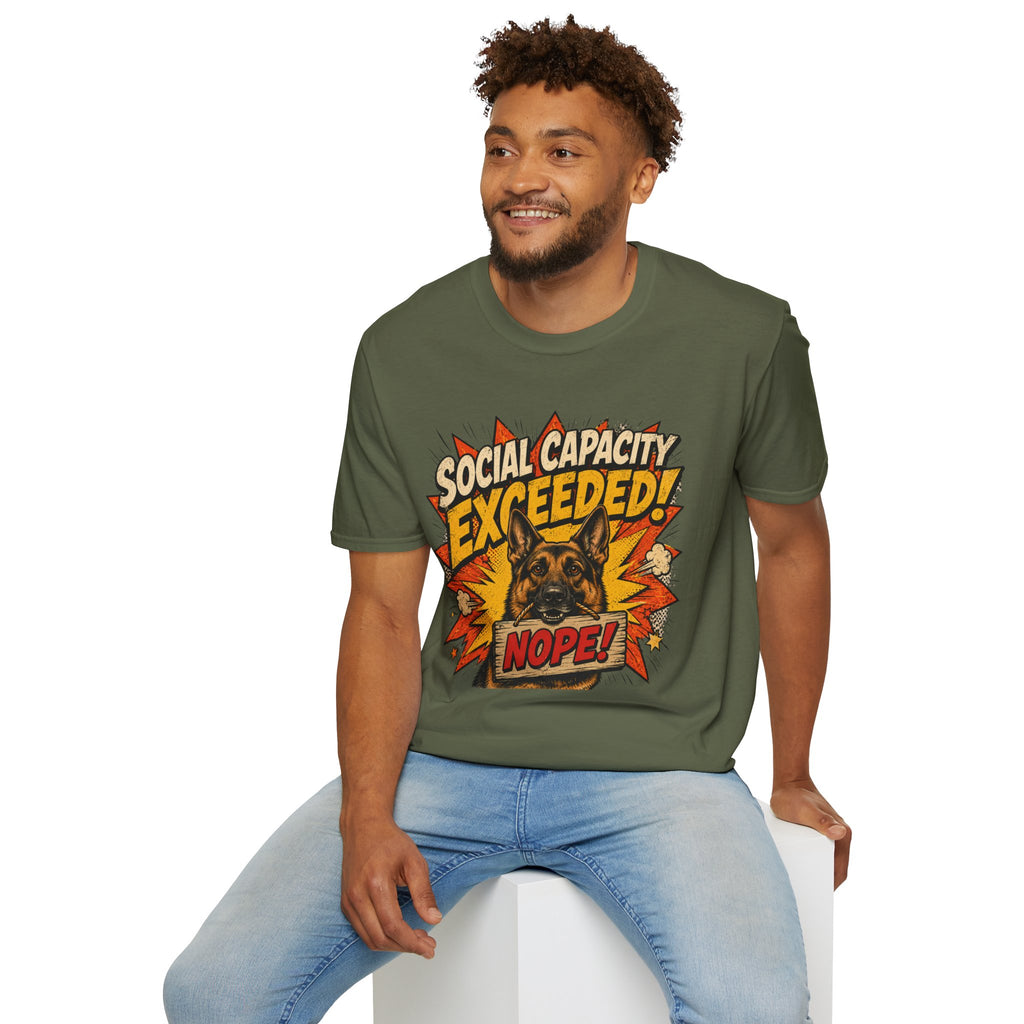 Social Capacity Exceeded T-Shirt