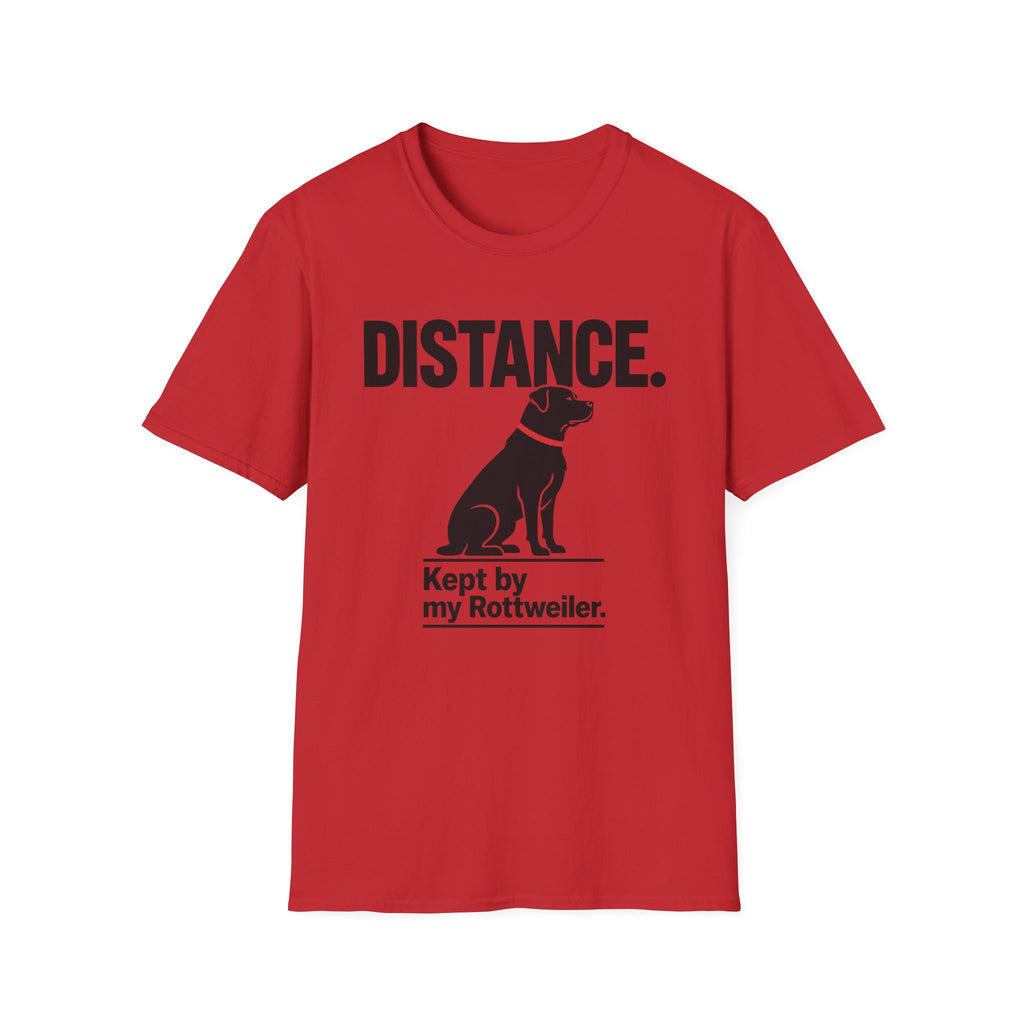 Distance. Rottweiler T-Shirt