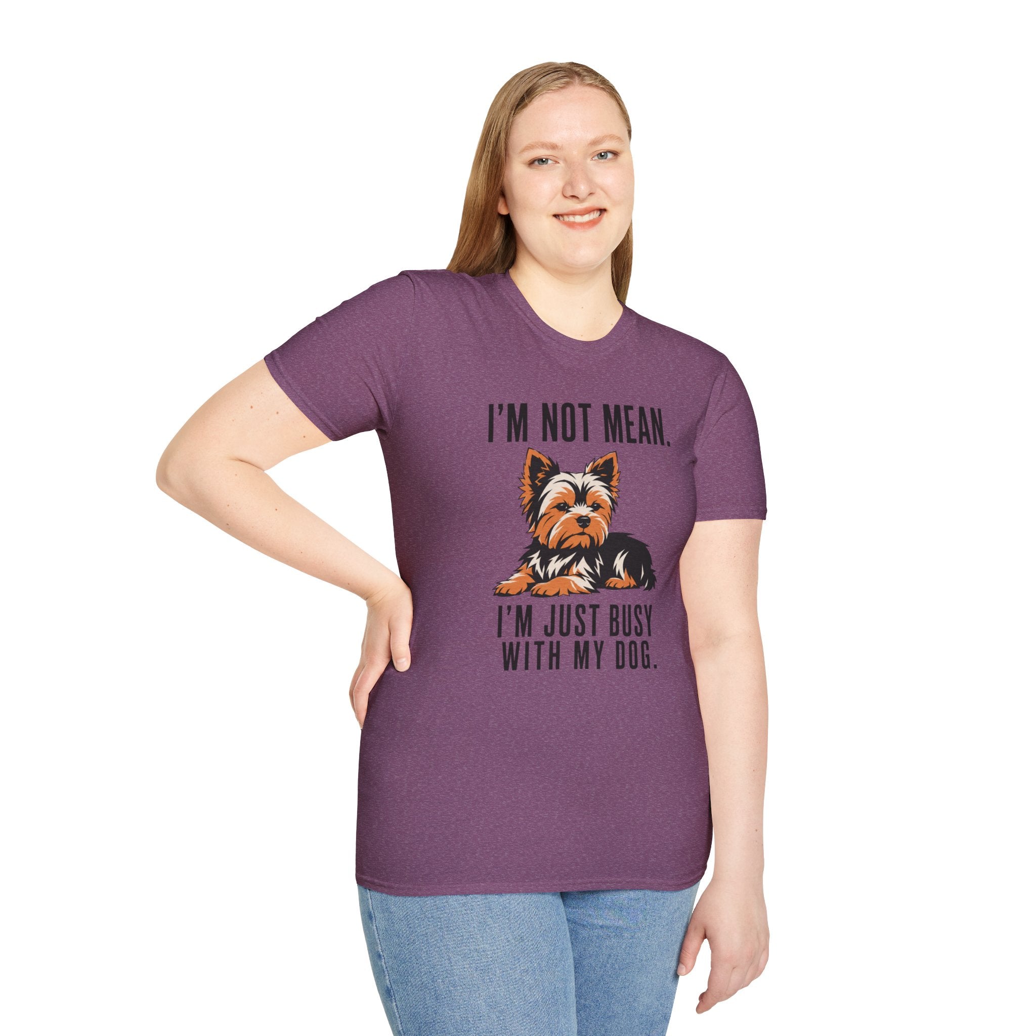 I’m Not Mean Yorkie T-Shirt