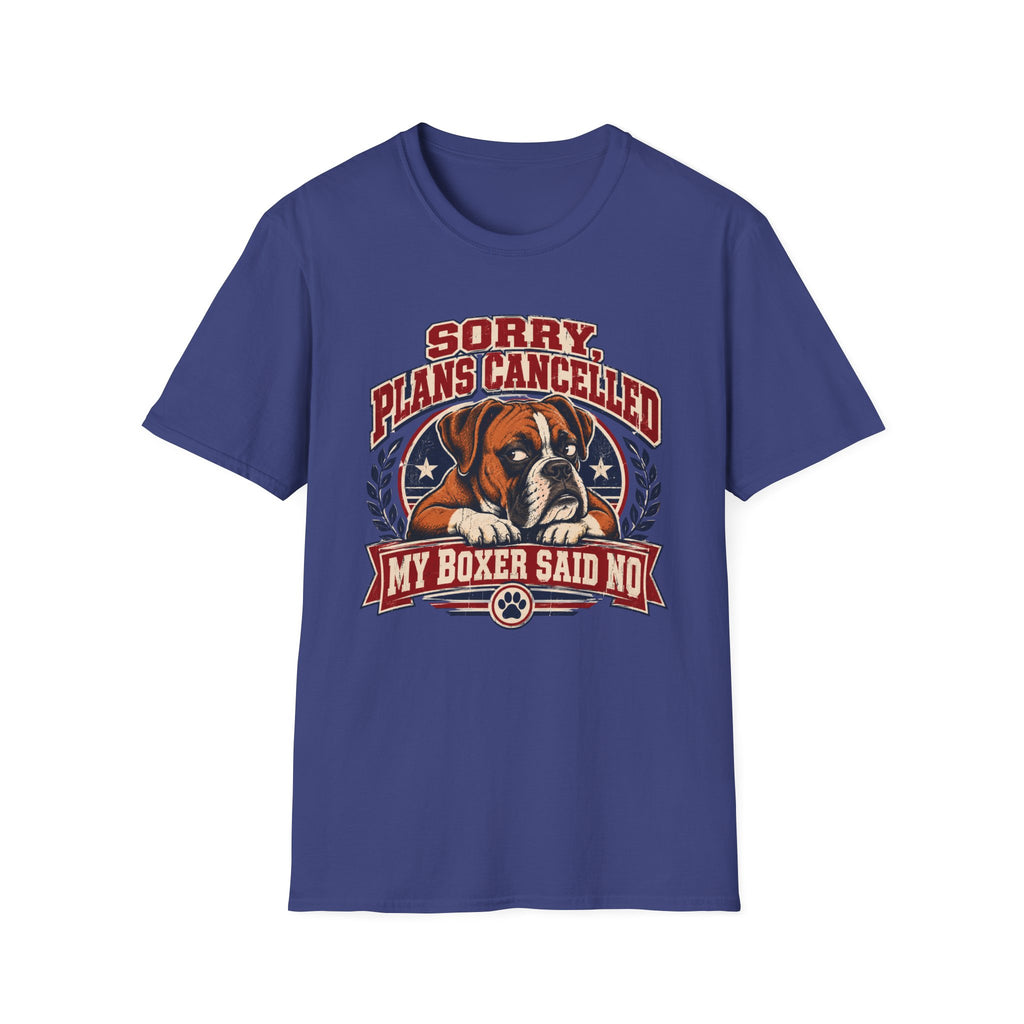 Plans Cancelled Boxer T-Shirt