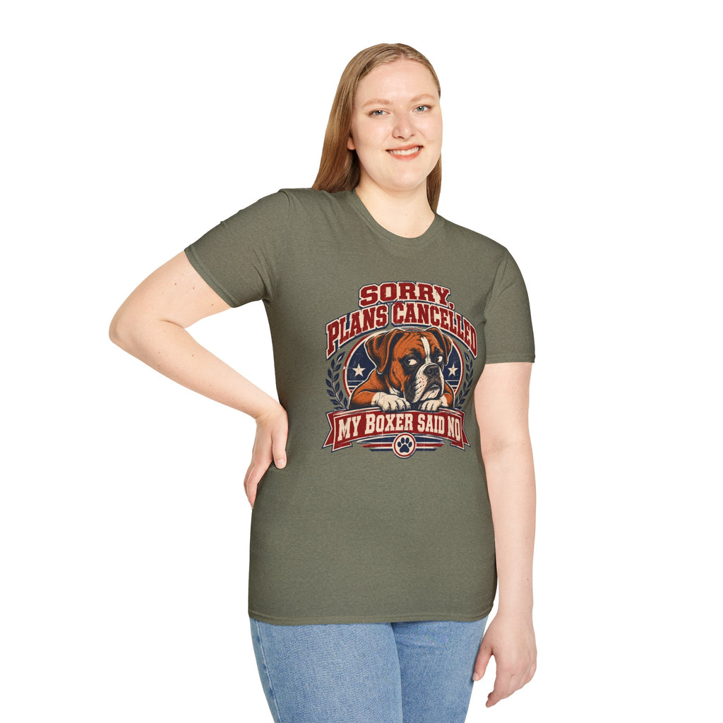 Plans Cancelled Boxer T-Shirt