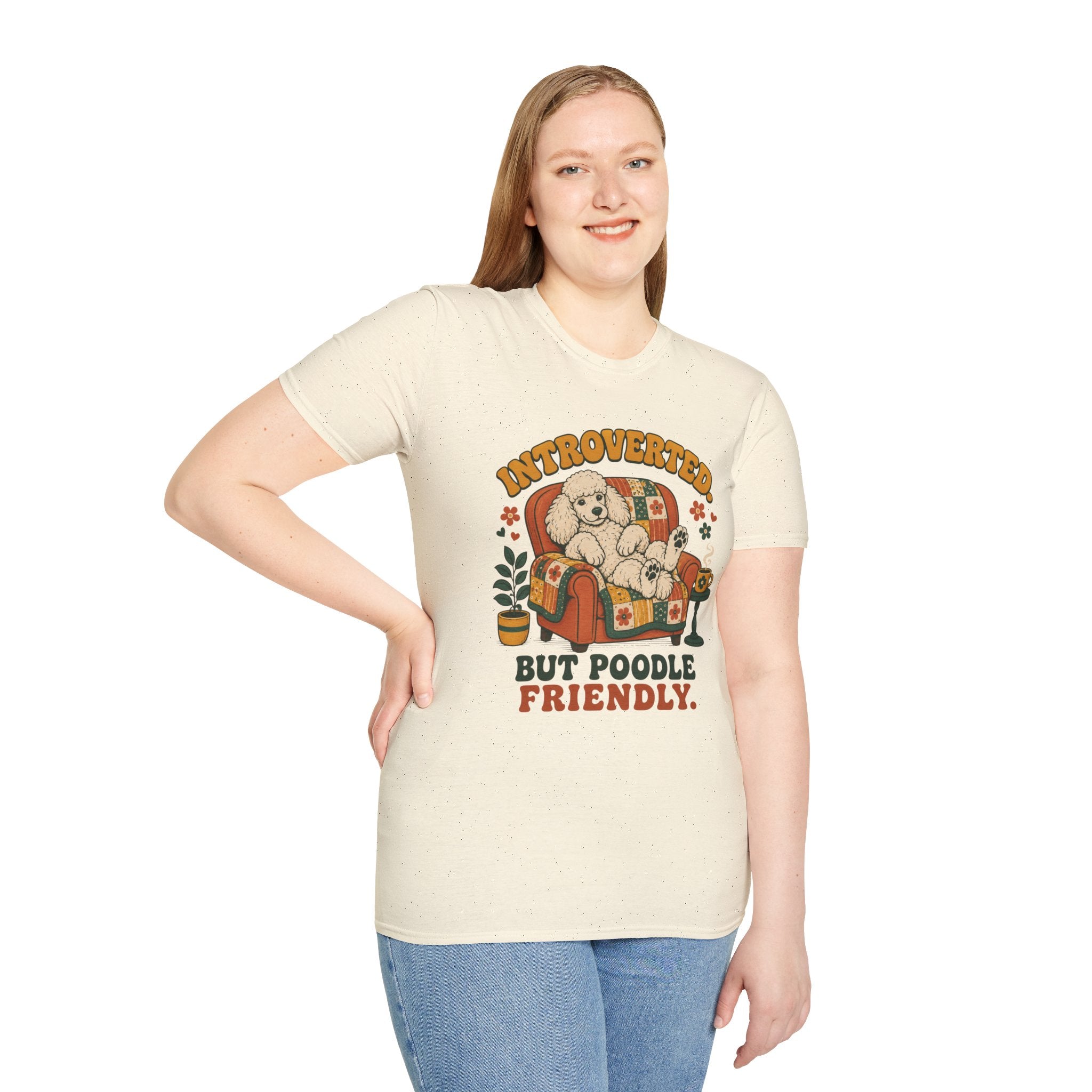 Poodle Friendly T-Shirt