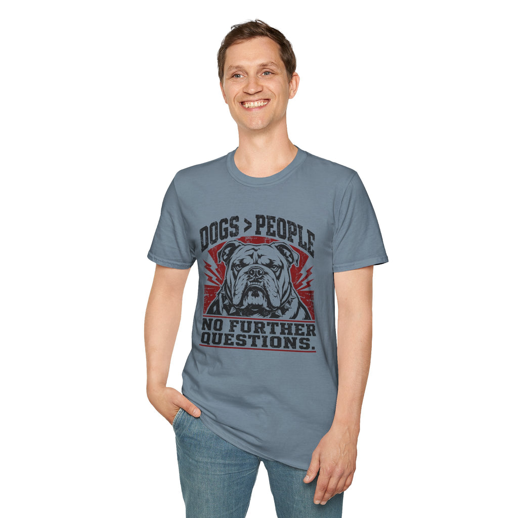 Dogs > People Bulldog T-Shirt