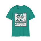 404: Social Skills Not Found T-shirt
