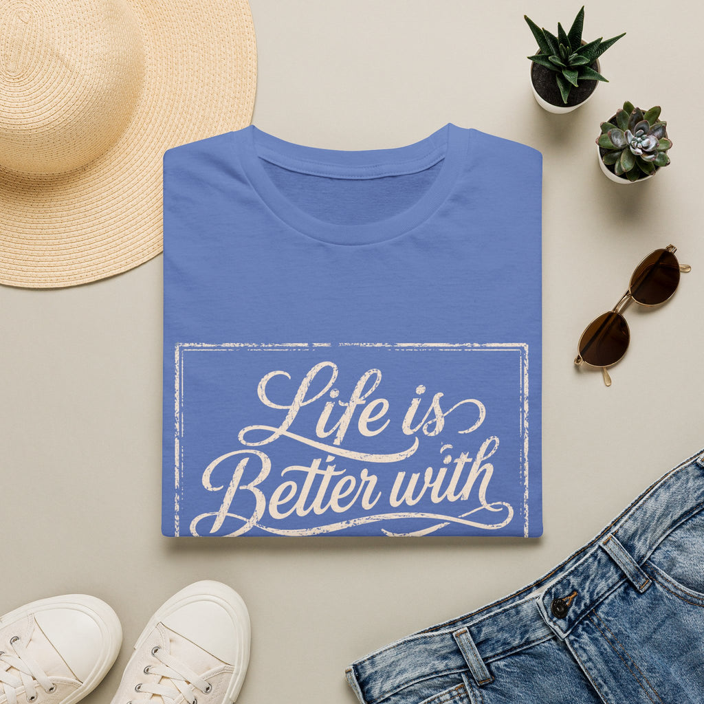 Better With Wags T-Shirt