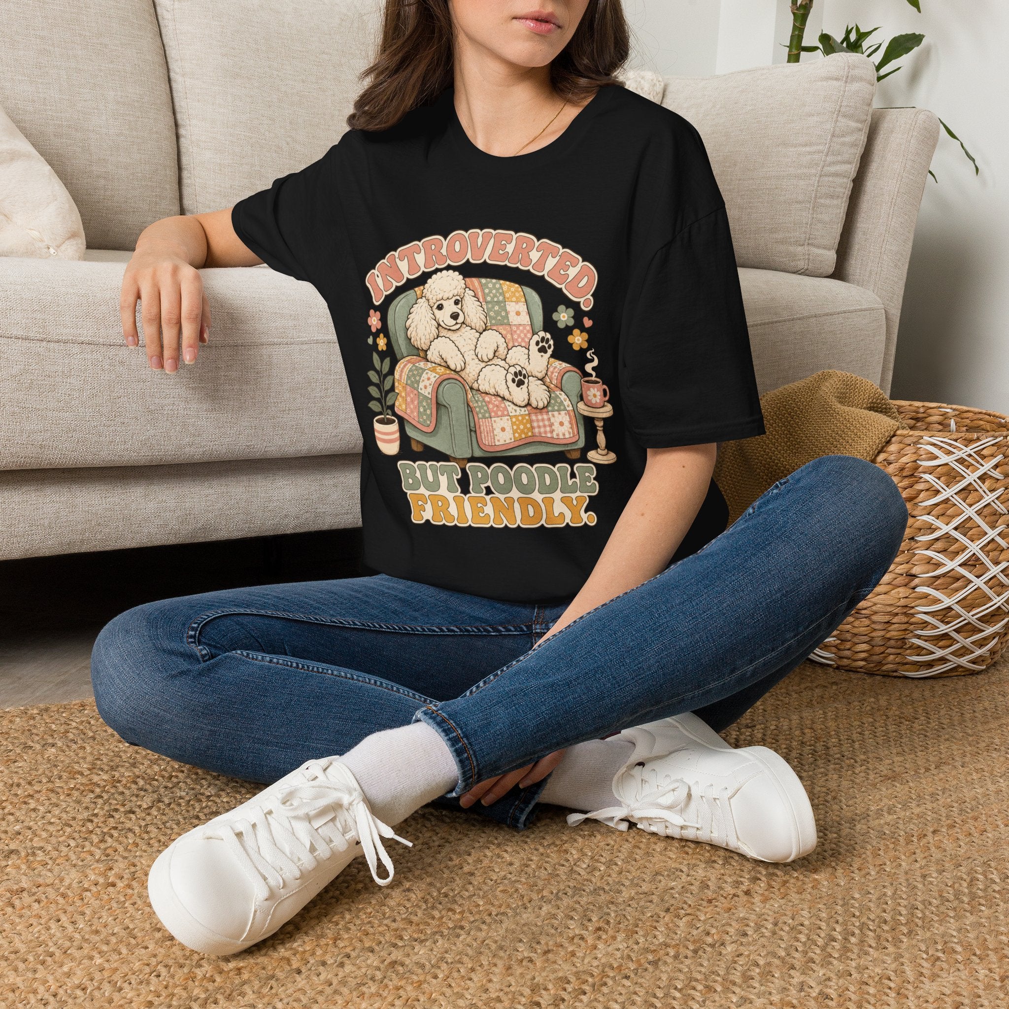 Poodle Friendly T-Shirt