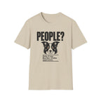 "People?" Border Collie T-shirt