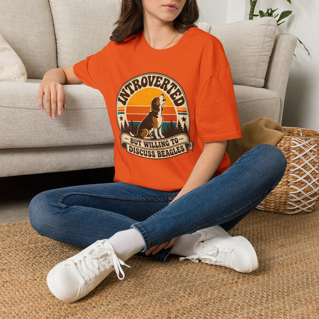 Willing to Discuss Beagles T-shirt