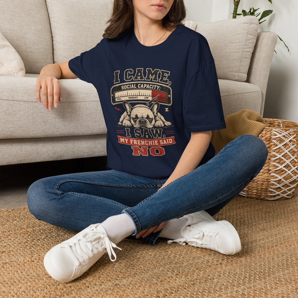 I Came I Saw Frenchie T-Shirt