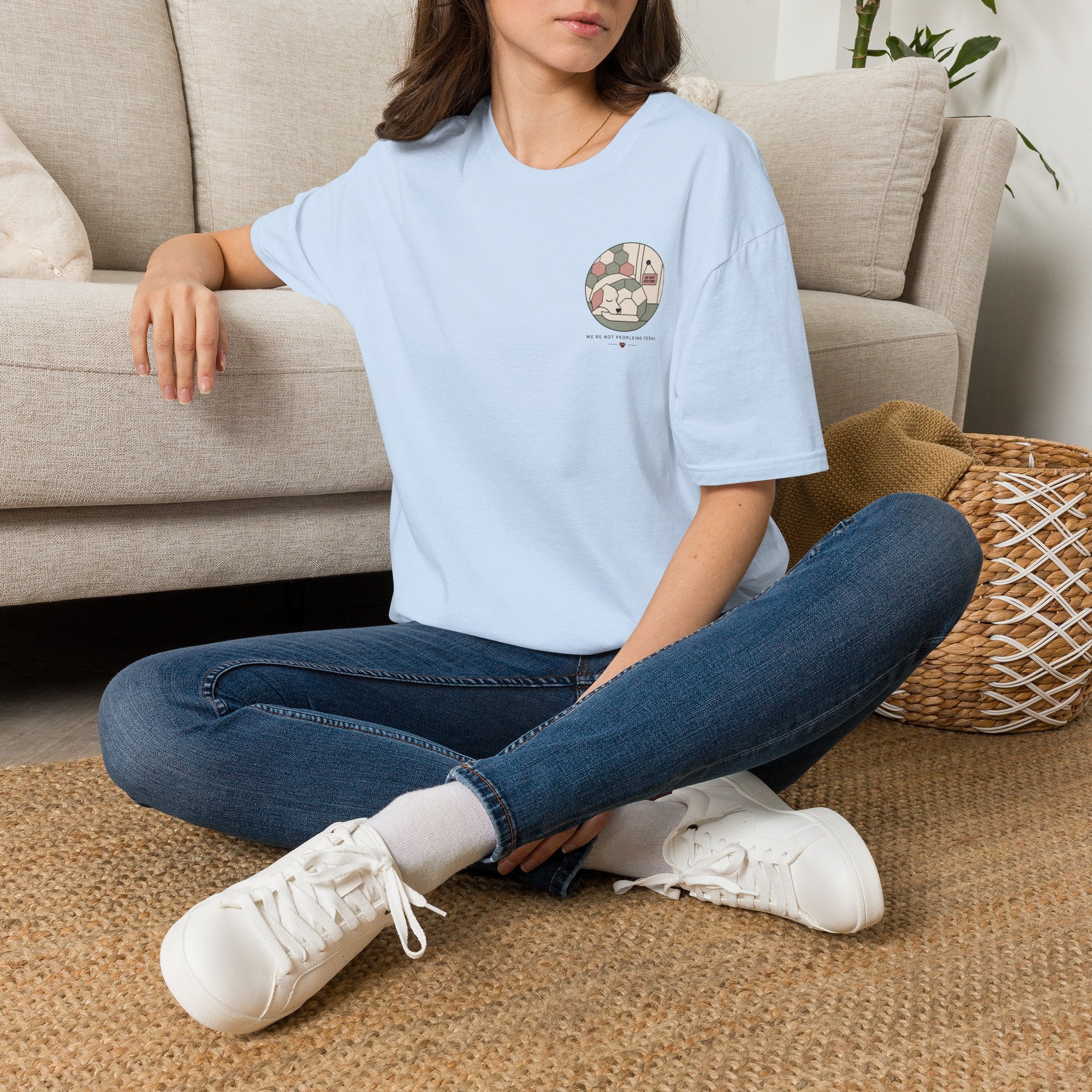 Not Peopleing Pocket T-Shirt