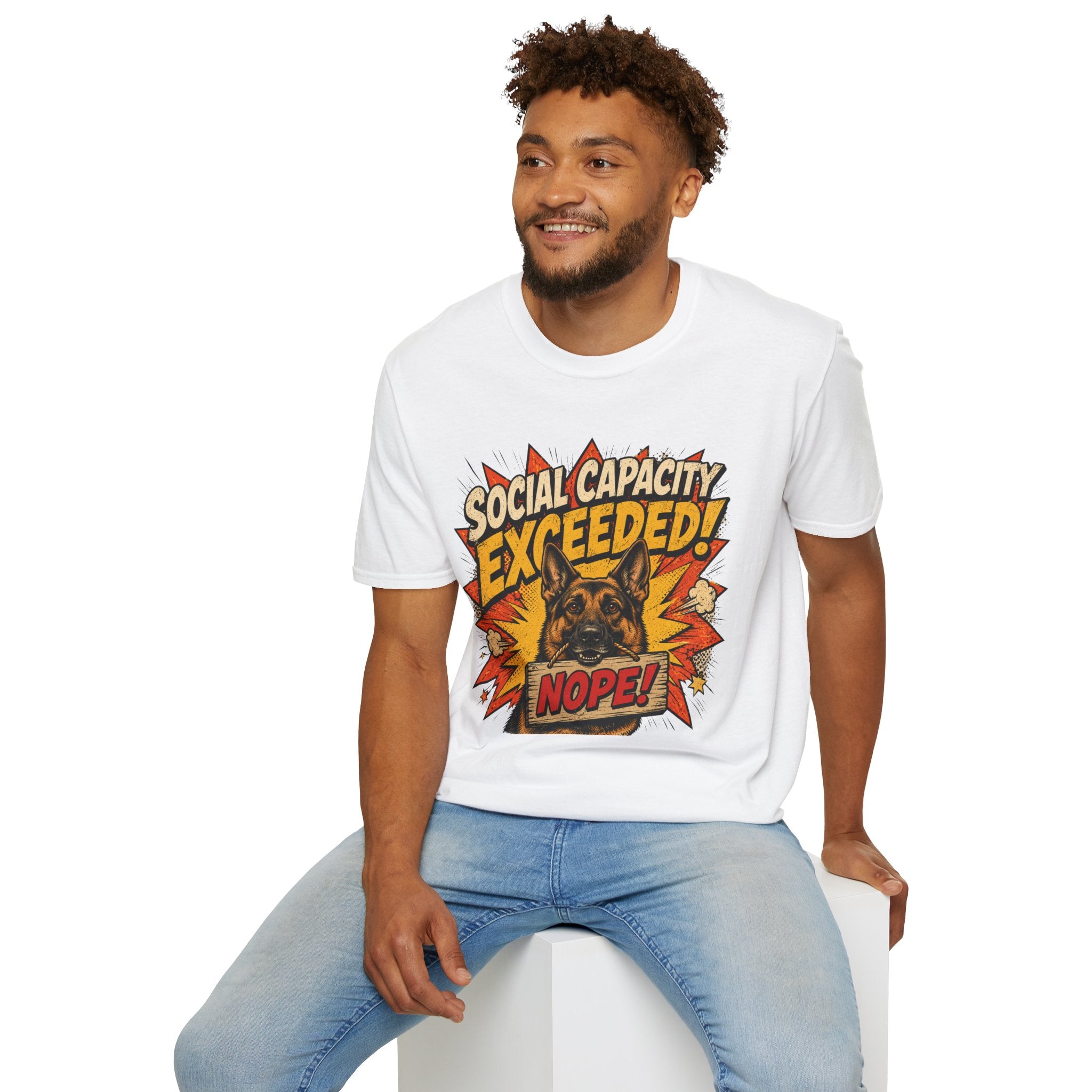 Social Capacity Exceeded T-Shirt