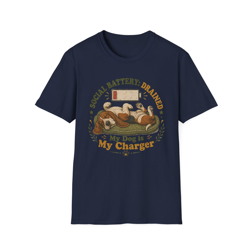 Social Battery Drained T‑Shirt