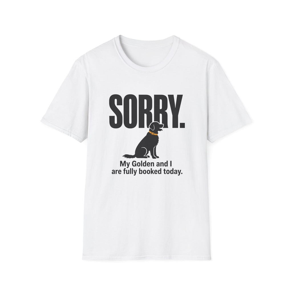 SORRY Golden Retriever T-shirt
