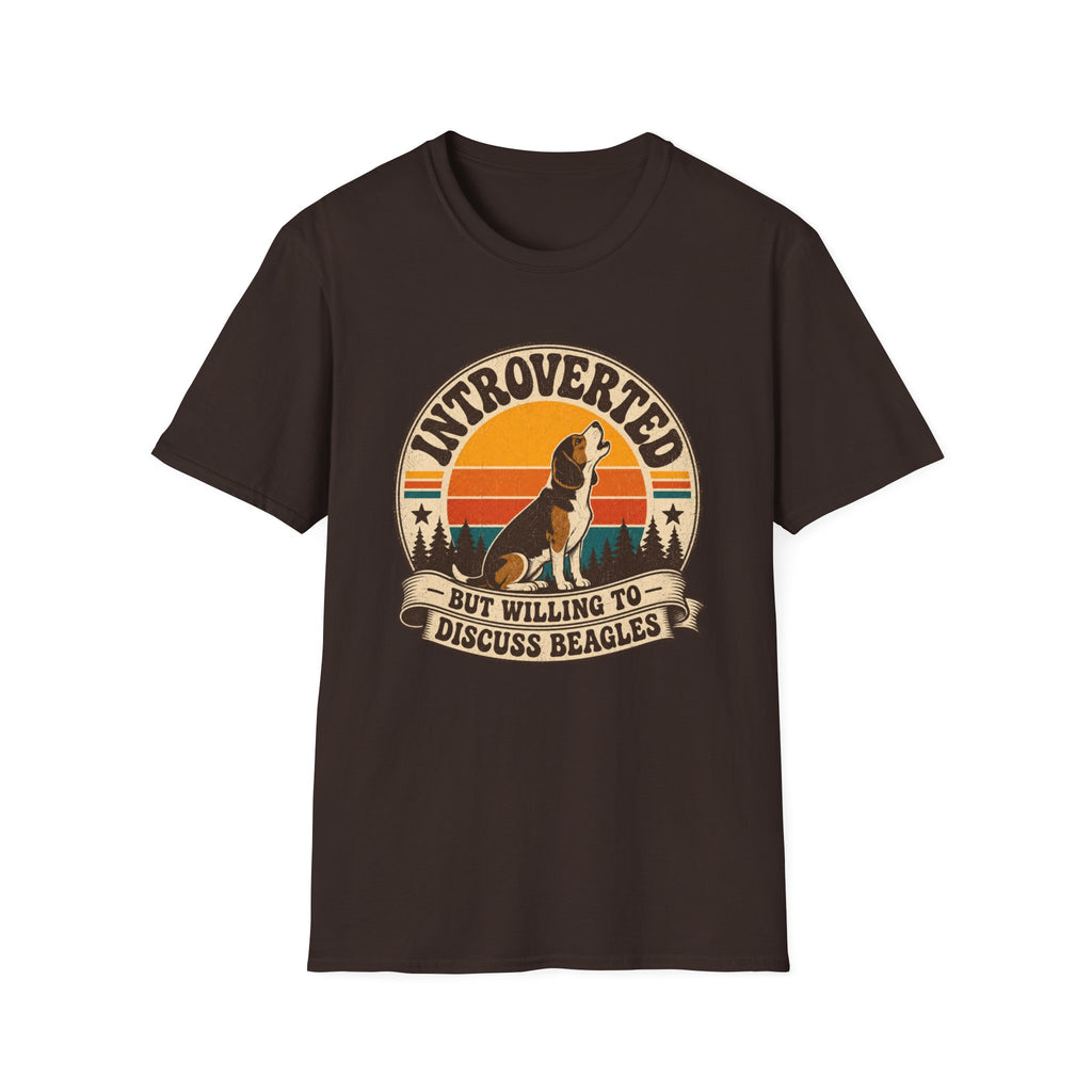 Willing to Discuss Beagles T-shirt