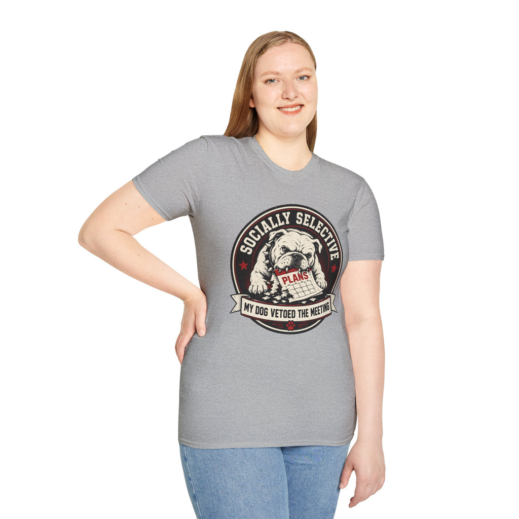 My Dog Voted the Meeting T-shirt