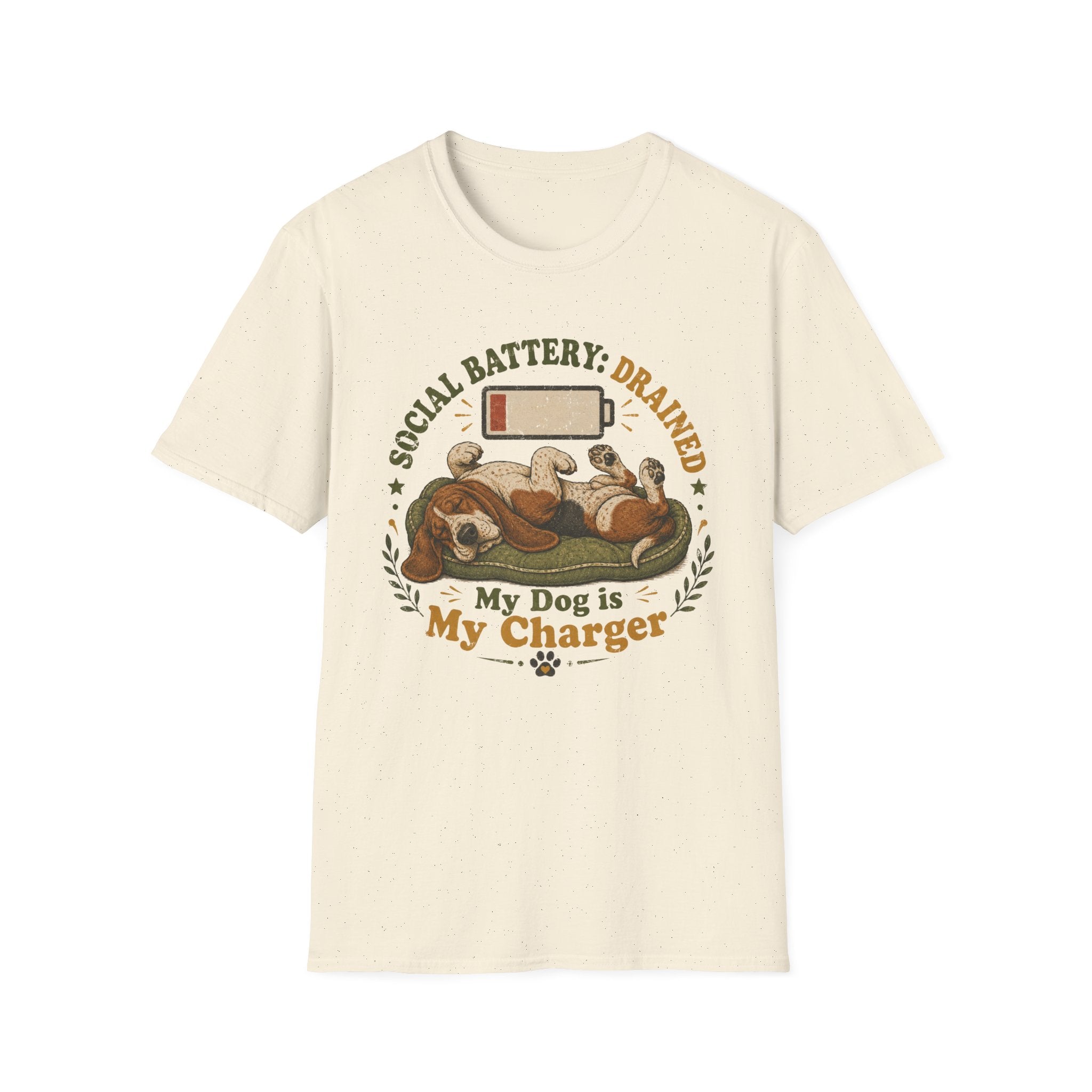 Social Battery Drained T‑Shirt
