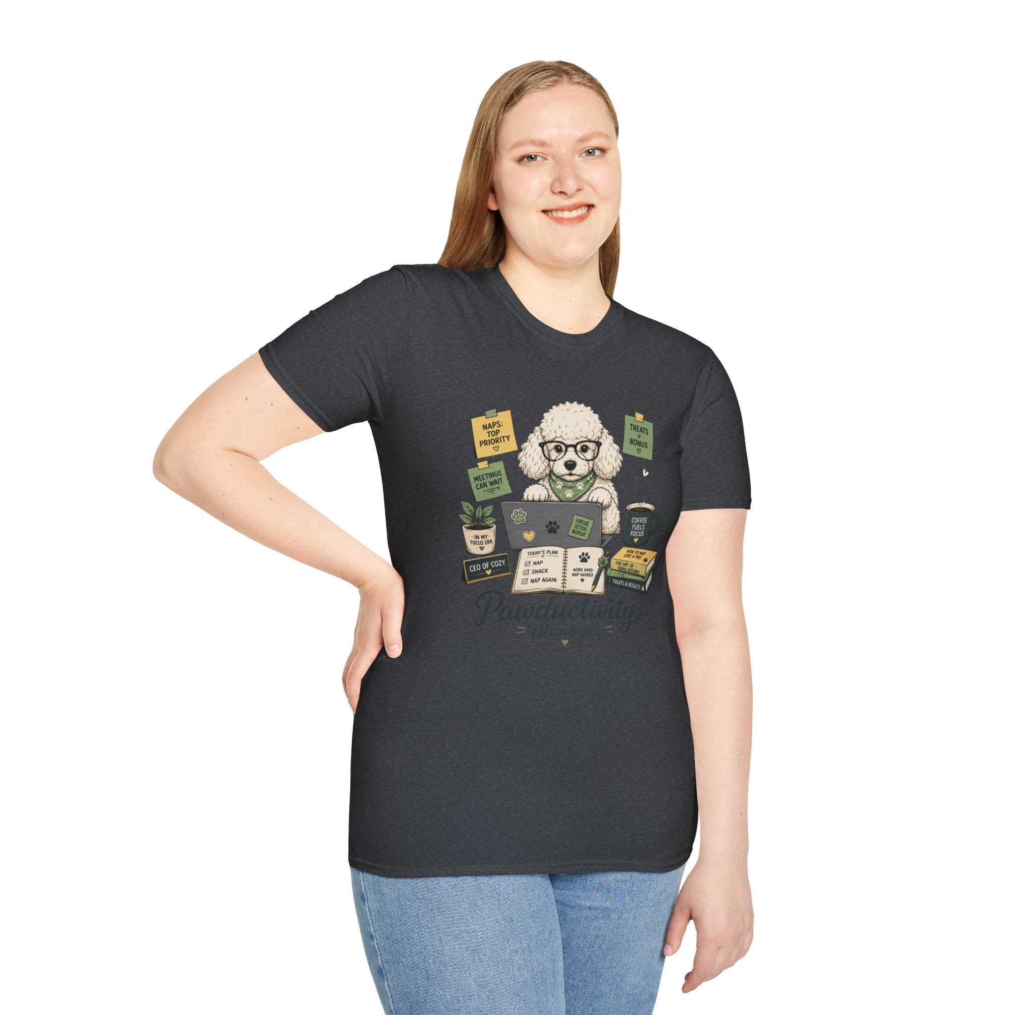 Pawdcutivity Poodle T-Shirt