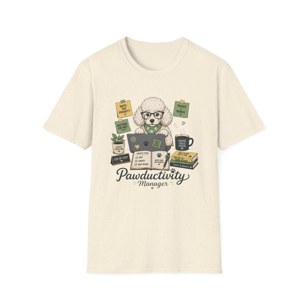 Pawdcutivity Poodle T-Shirt