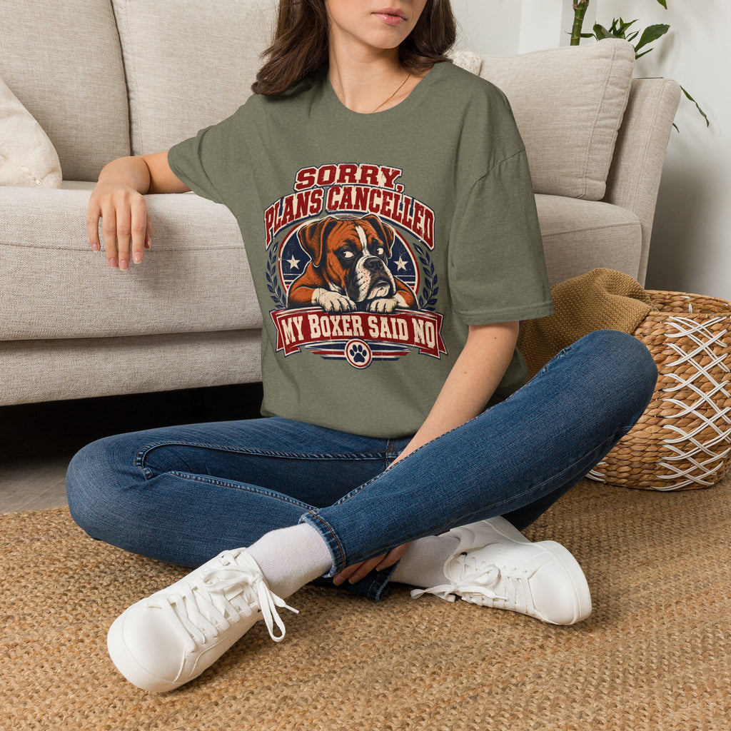 Plans Cancelled Boxer T-Shirt