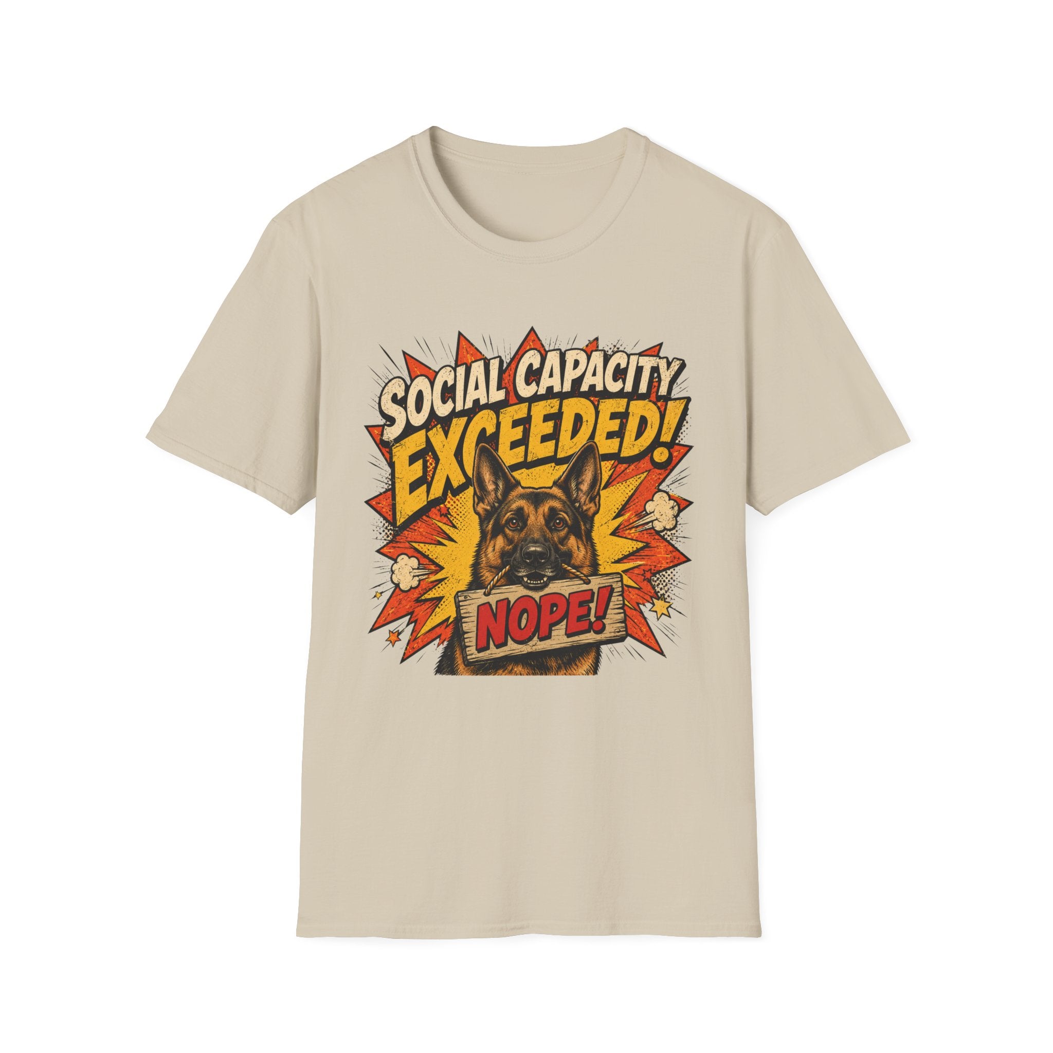 Social Capacity Exceeded T-Shirt