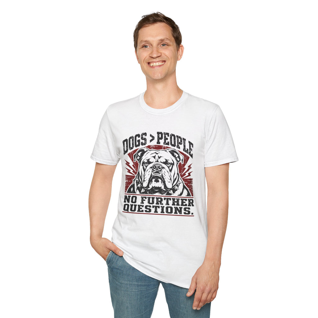 Dogs > People Bulldog T-Shirt