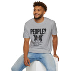 "People?" Border Collie T-shirt