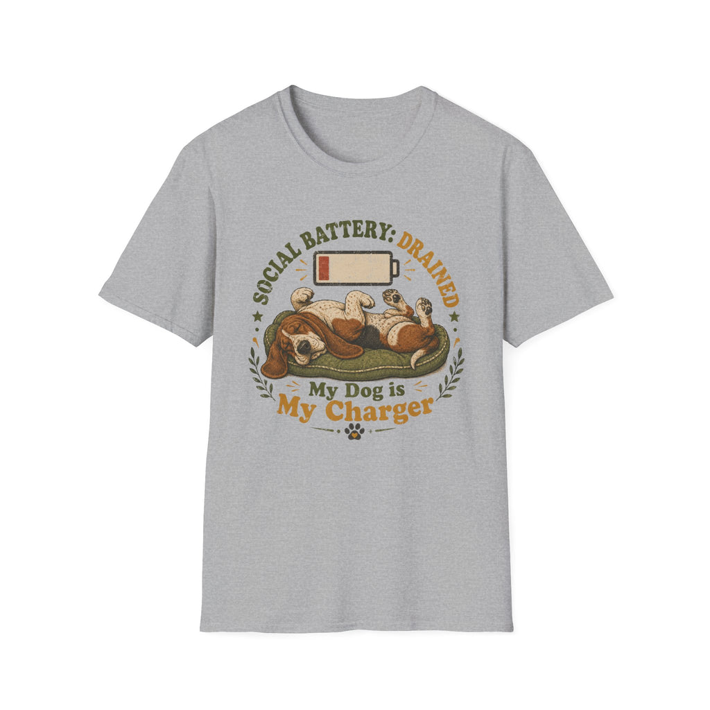 Social Battery Drained T‑Shirt