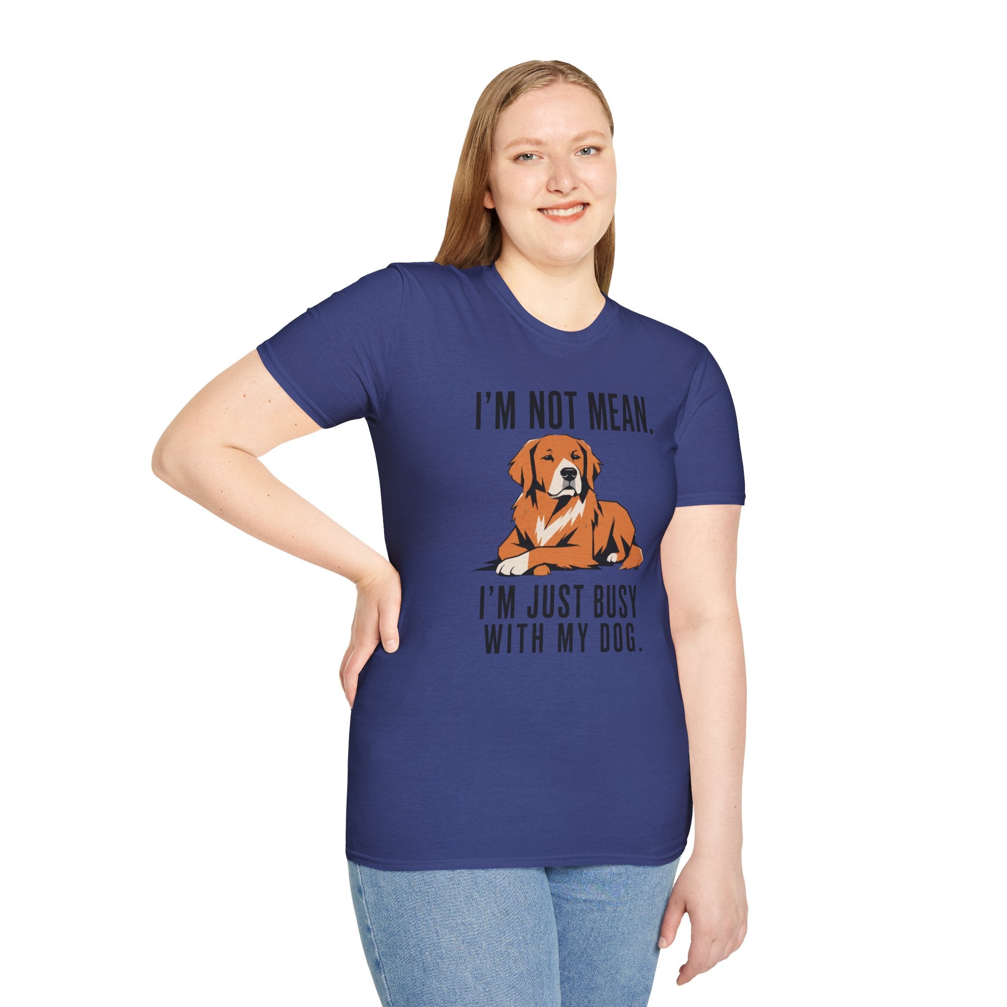 I’m Not Mean. Retriever T‑Shirt