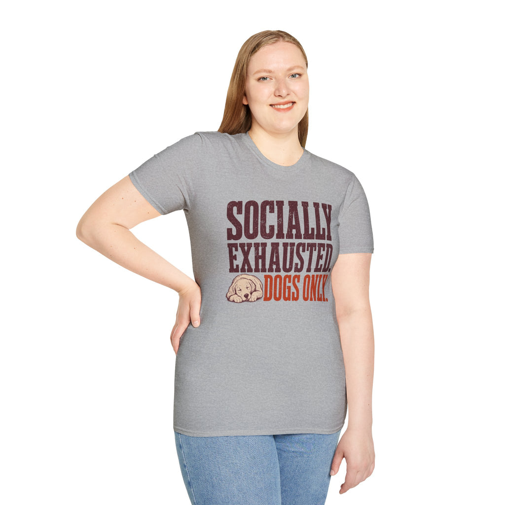 Socially Exhausted T-Shirt