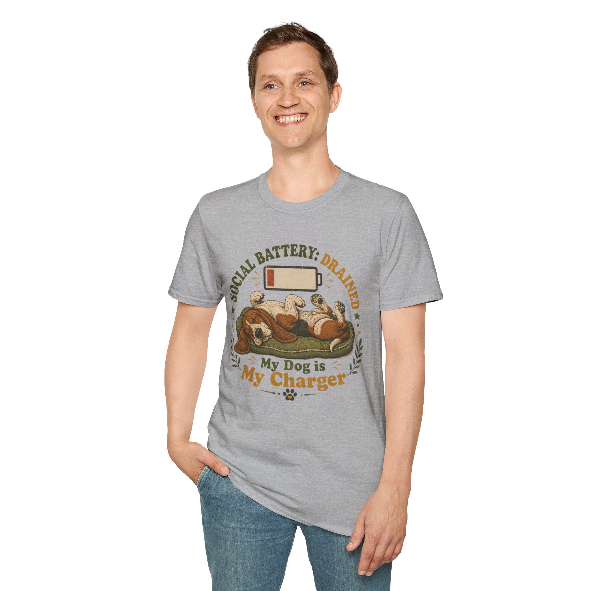 Social Battery Drained T‑Shirt