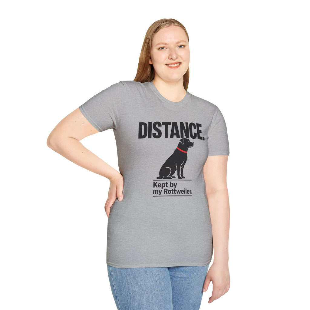 Distance. Rottweiler T-Shirt