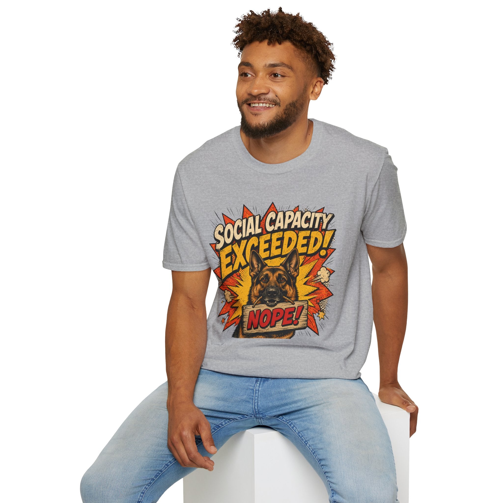 Social Capacity Exceeded T-Shirt