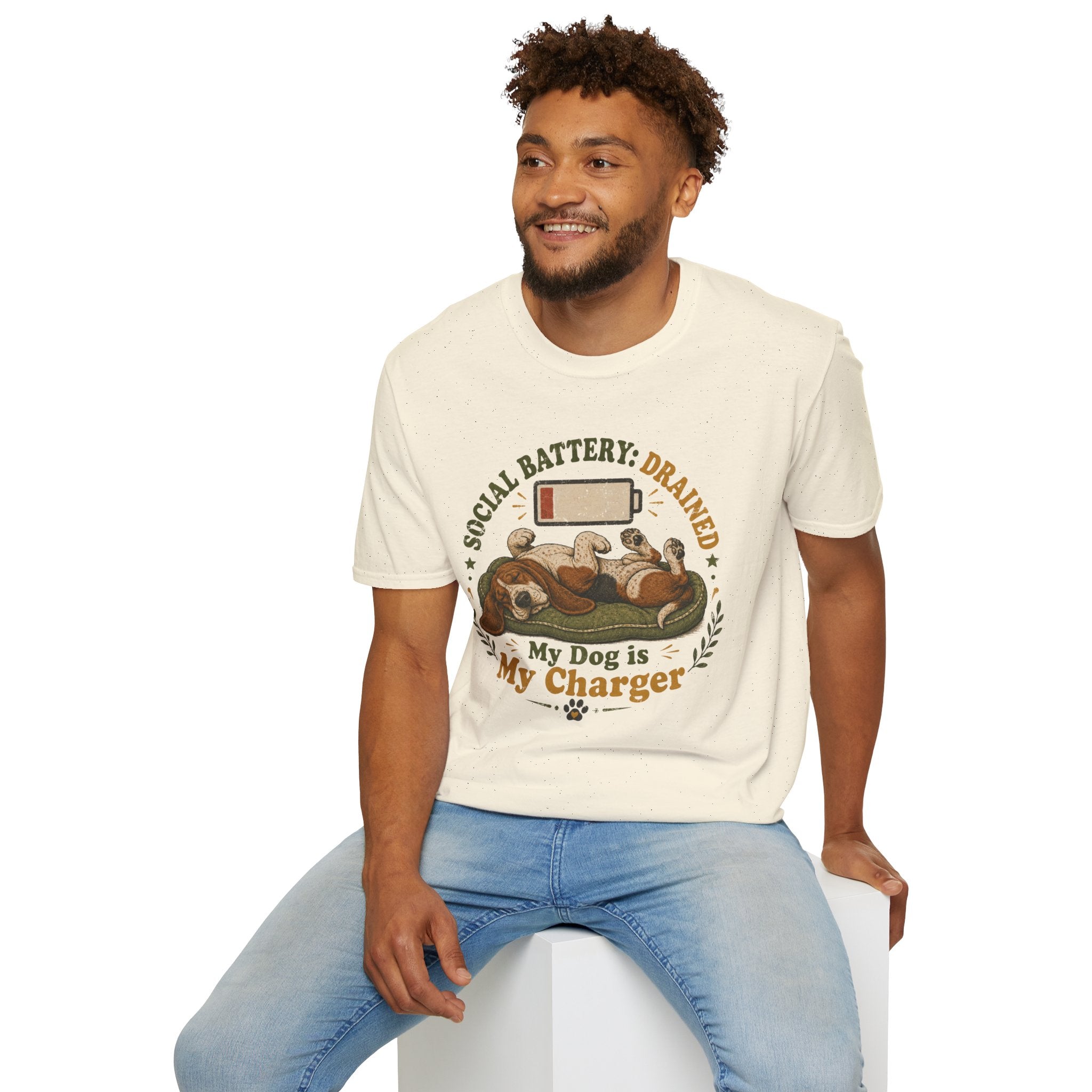 Social Battery Drained T‑Shirt