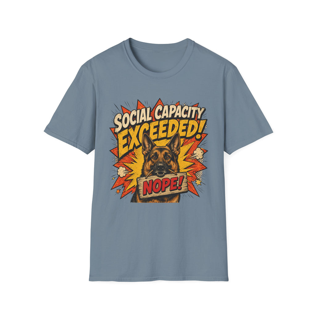 Social Capacity Exceeded T-Shirt