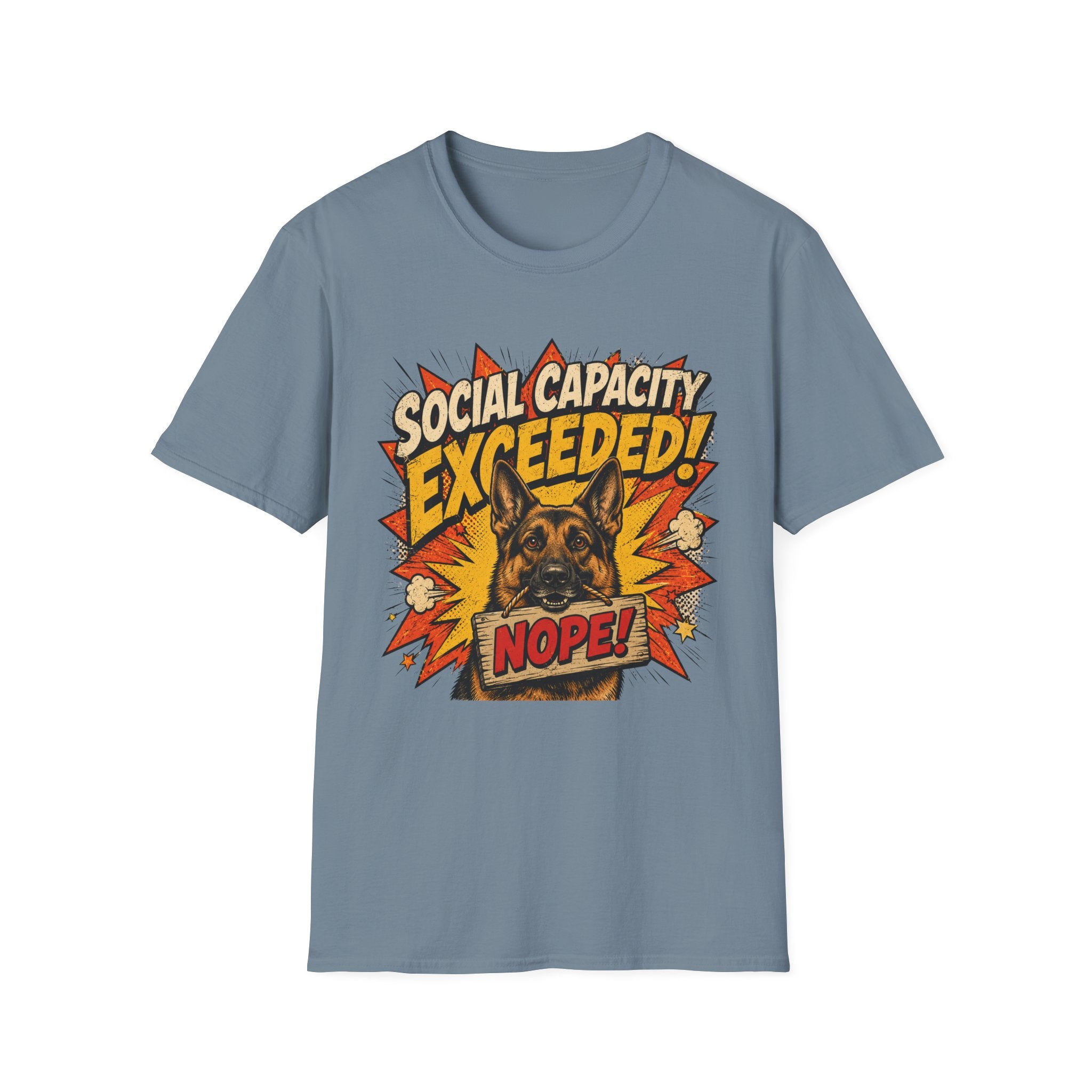 Social Capacity Exceeded T-Shirt