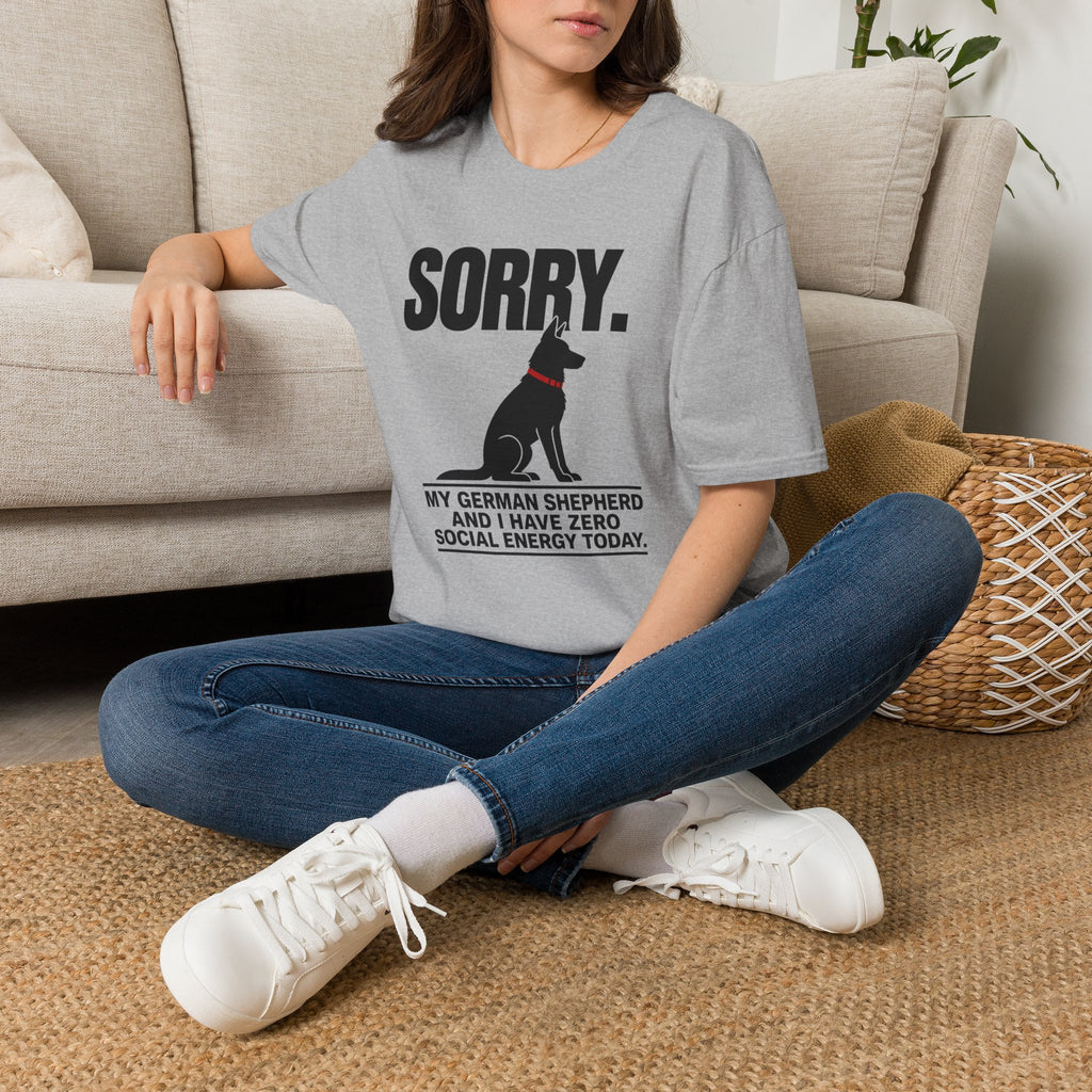 SORRY German Shepherd T-shirt