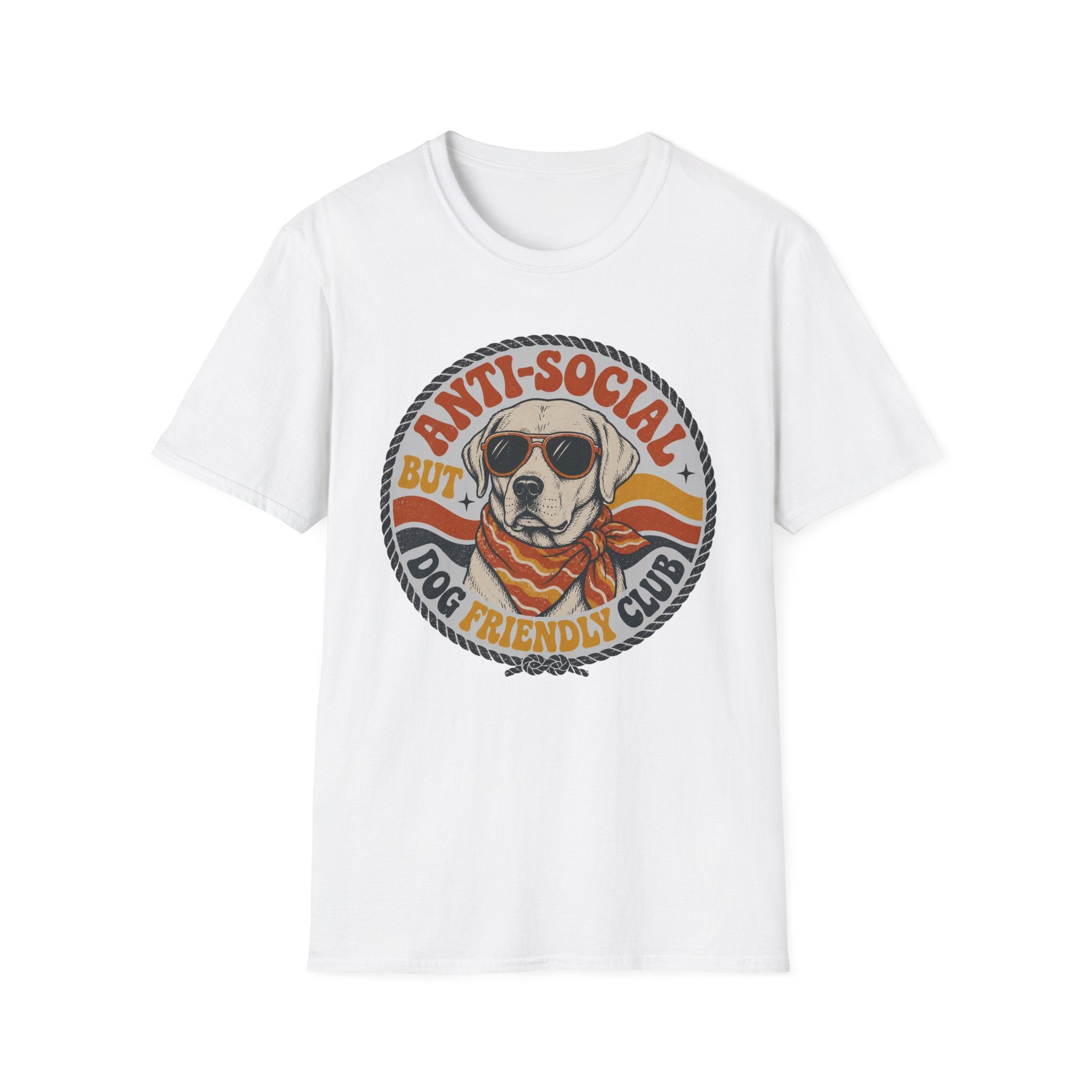 Anti-Social But Dog Friendly T-Shirt