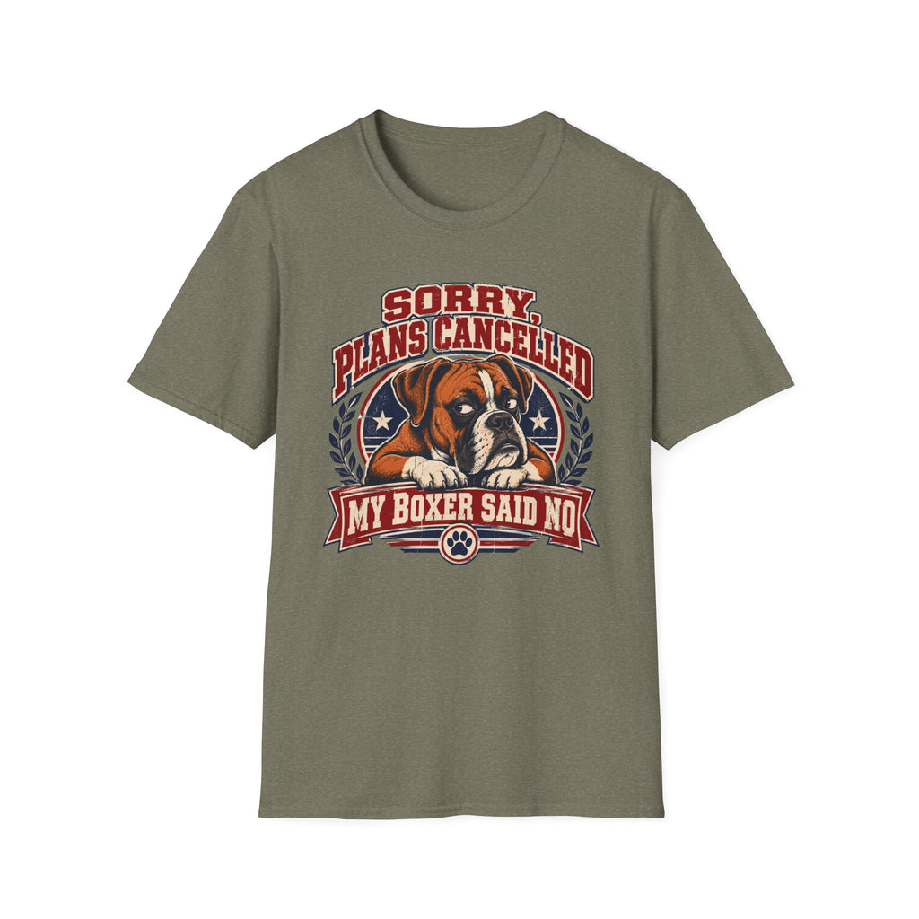 Plans Cancelled Boxer T-Shirt