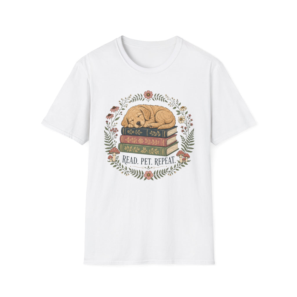 'Read. Pet. Repeat.' T-Shirt