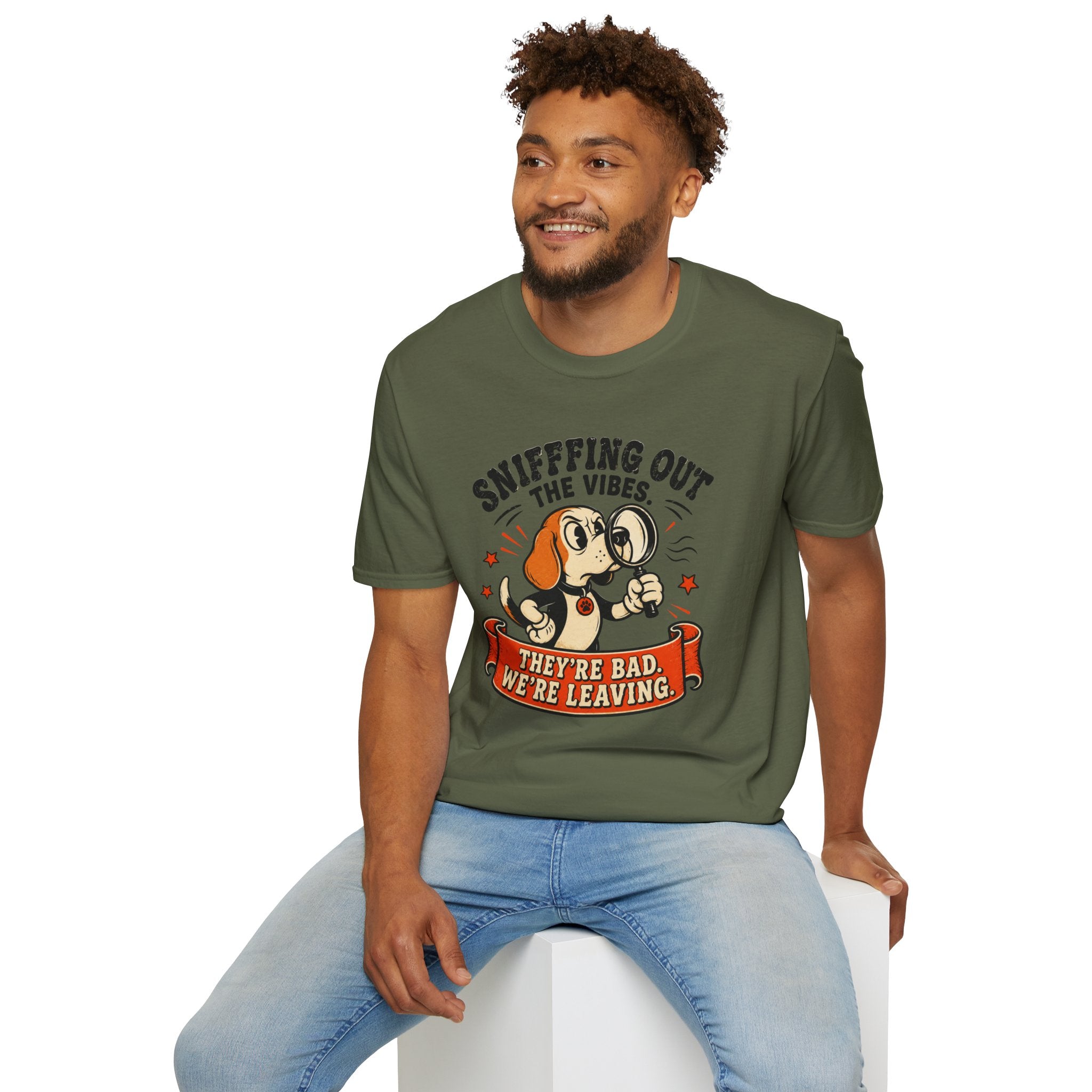 Sniffing Out the Vibes T-shirt