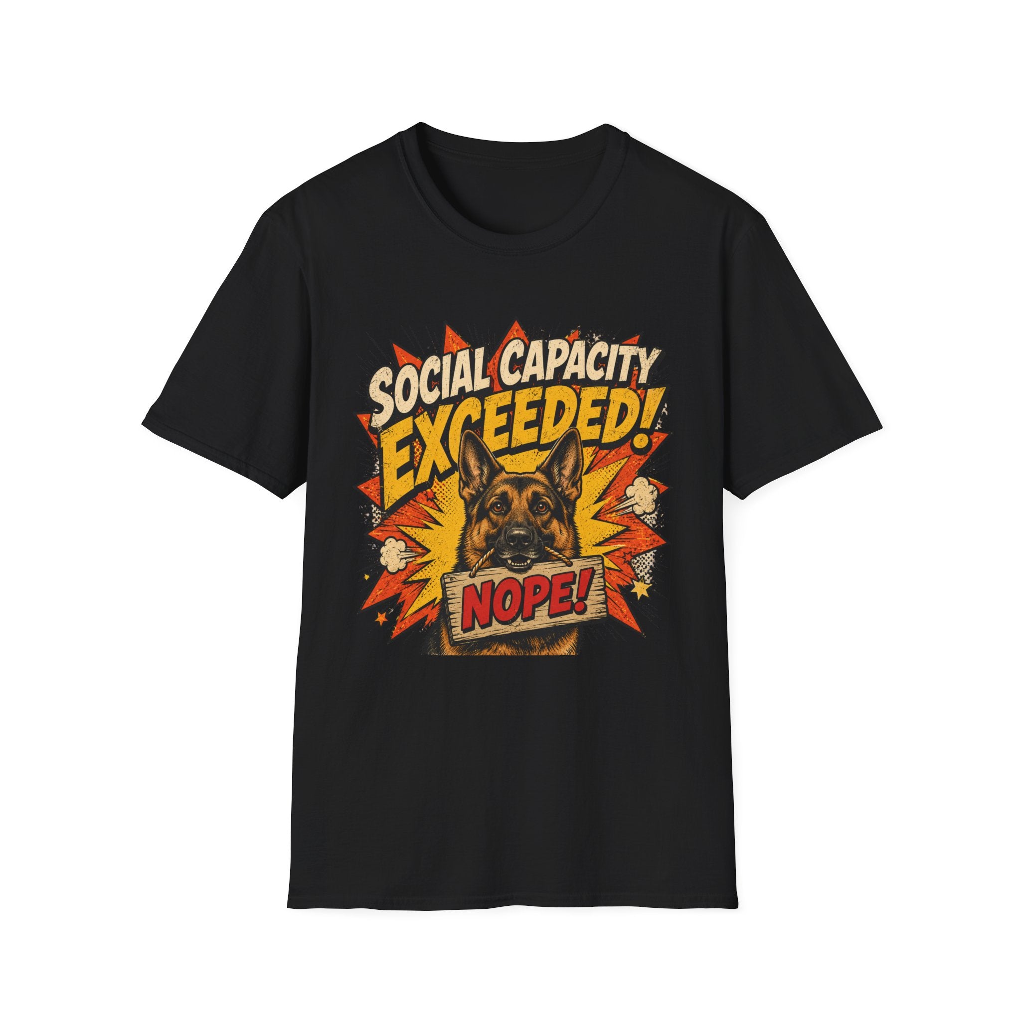 Social Capacity Exceeded T-Shirt