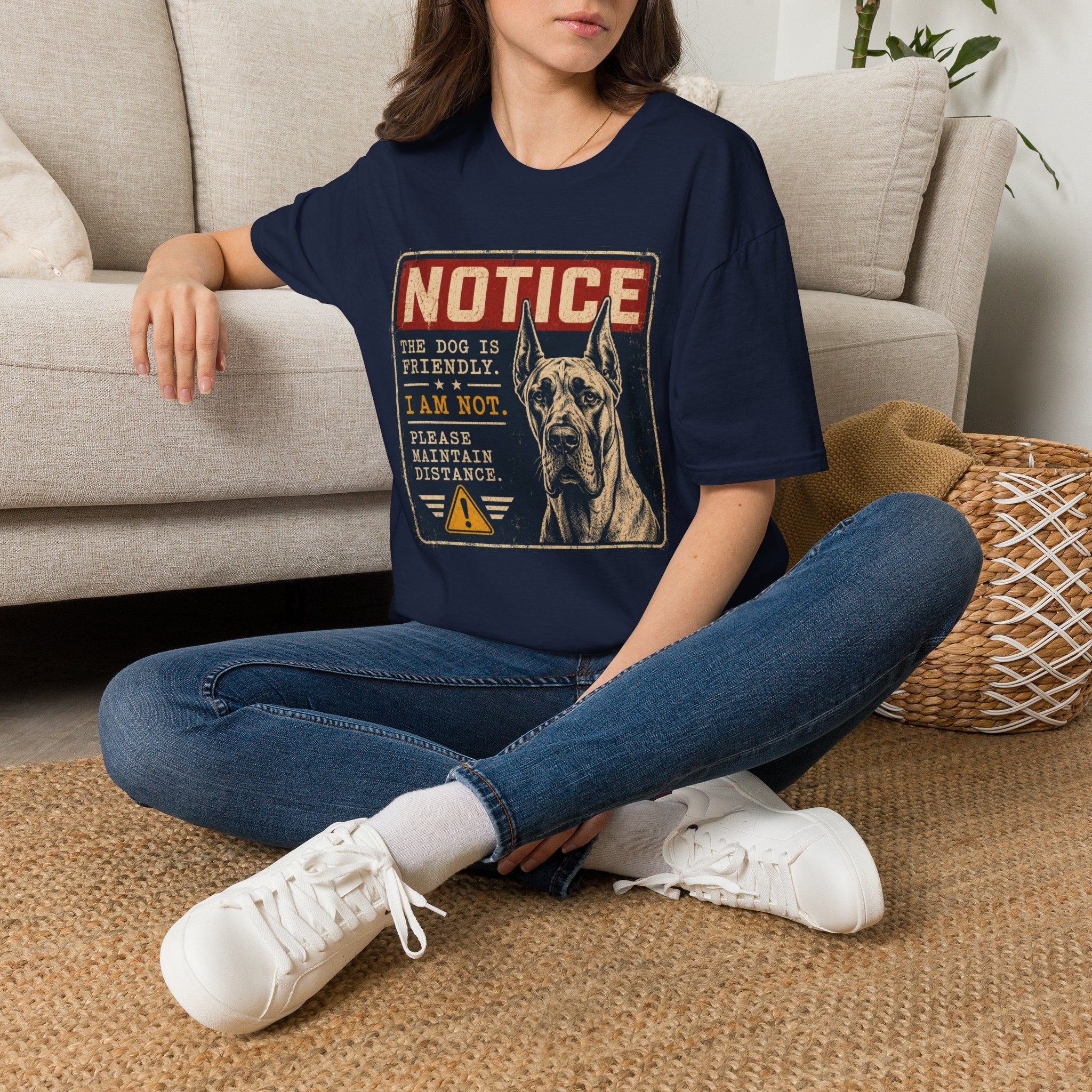 The Dog Is Friendly T-shirt
