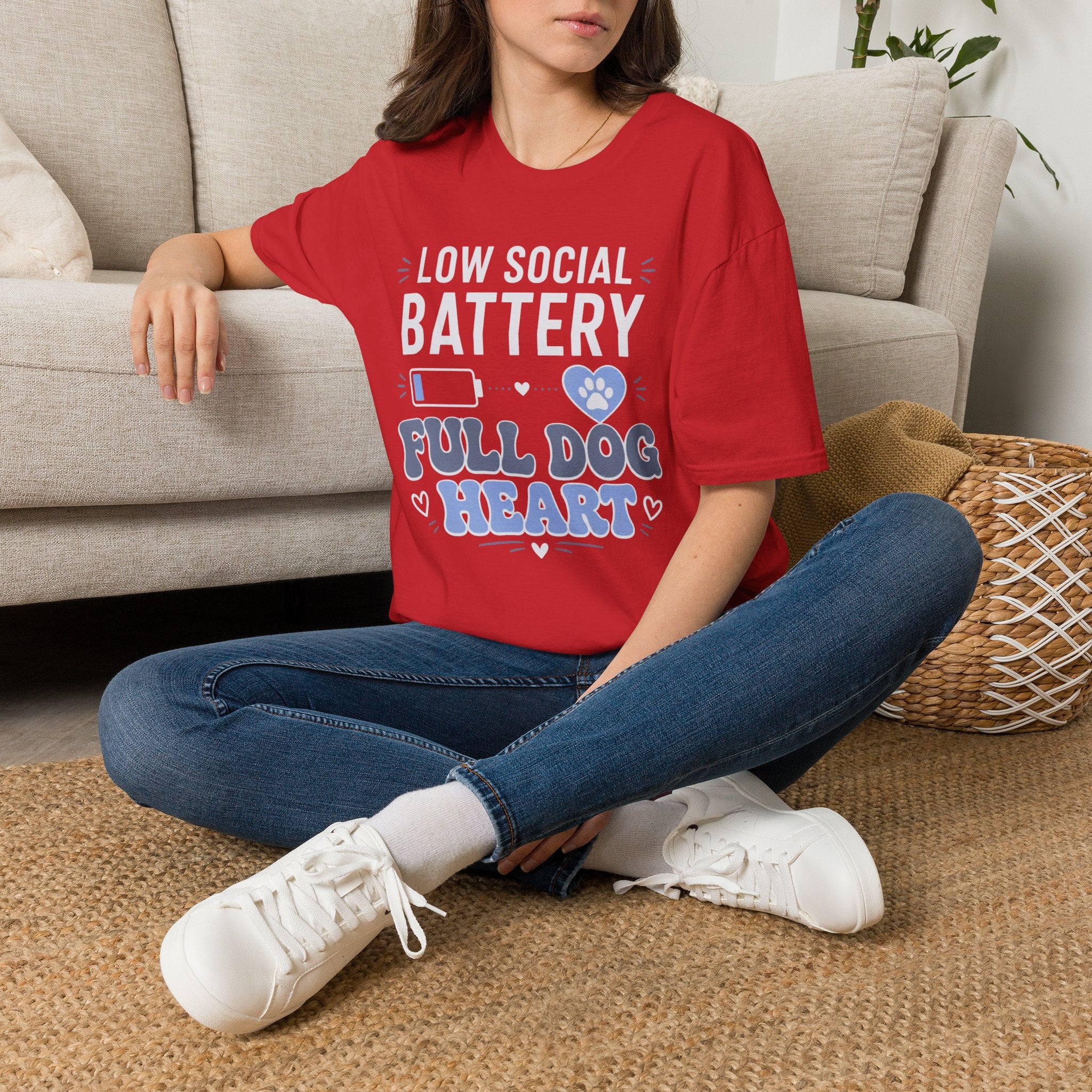 Full Dog Heart T-Shirt
