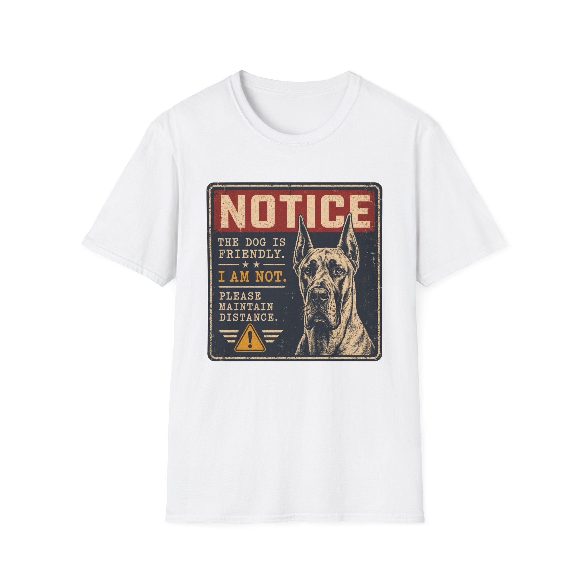 The Dog Is Friendly T-shirt