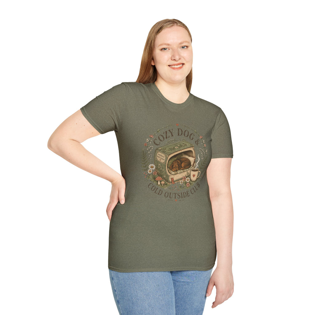 Cozy Dog & Cold Outside Club T-Shirt
