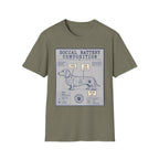 Social Battery Composition T-Shirt